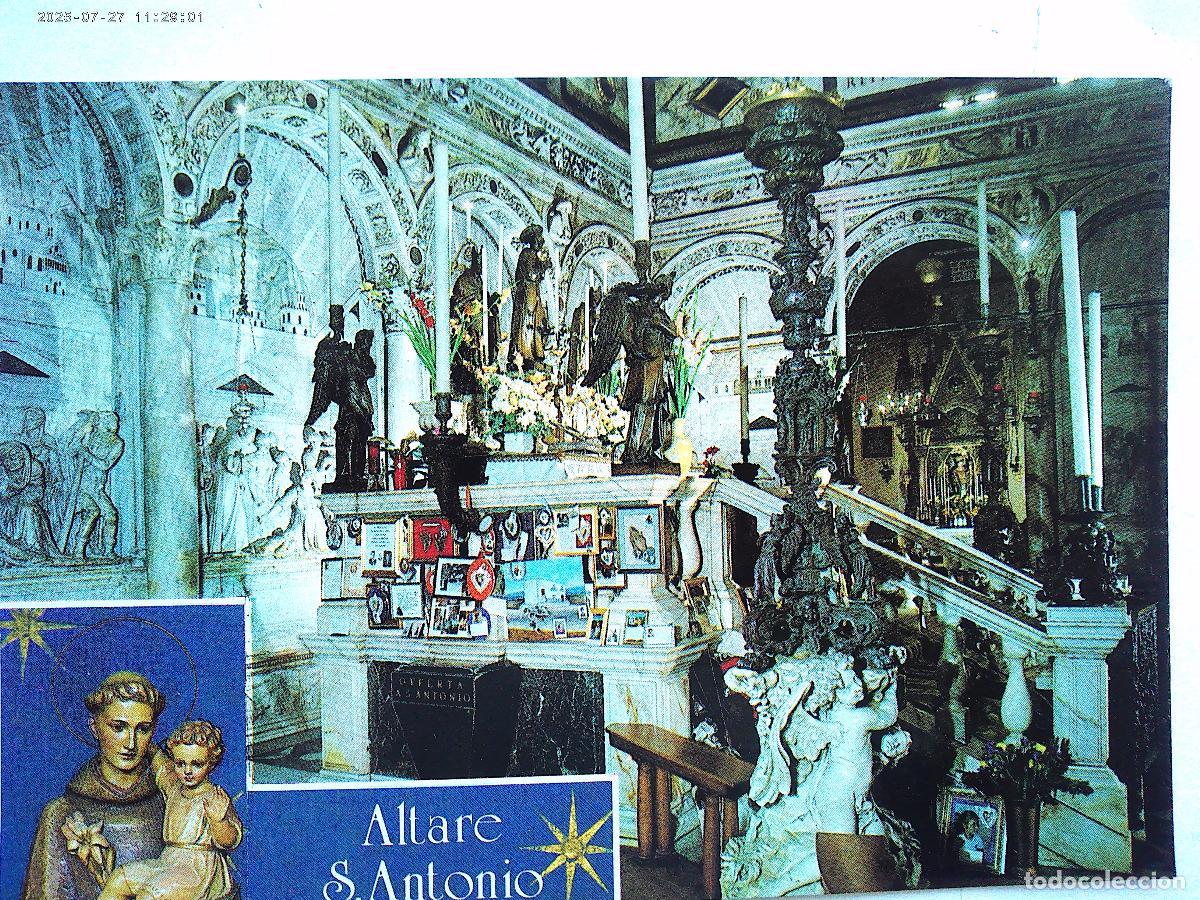 Cartoline: POSTAL DE PADOVA ( ITALIA ): BASILICA DE SAN ANTONIO DE PADUA