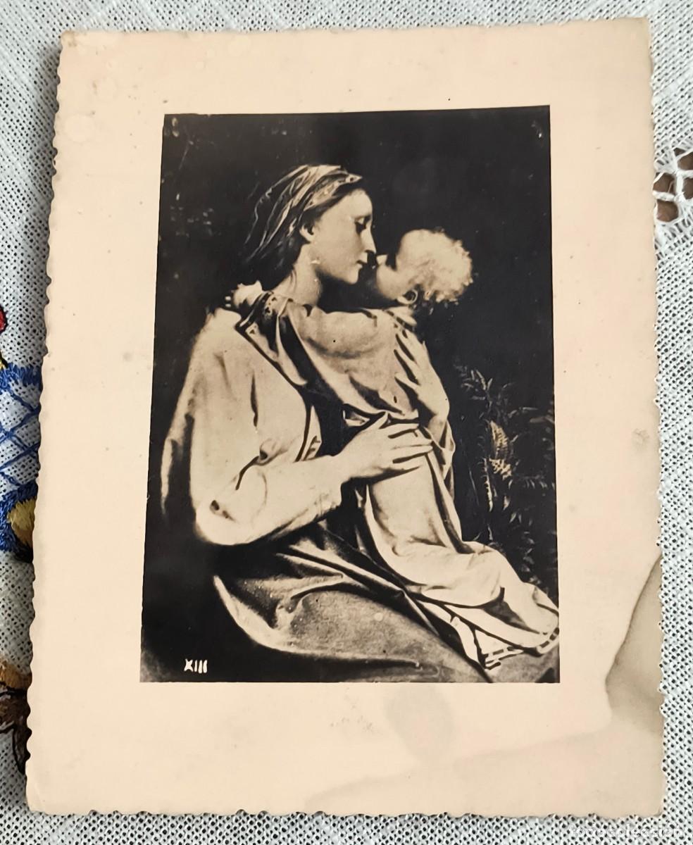 Postkarten: POSTAL | LA VIRGEN CON EL NI&Ntilde;O (?)