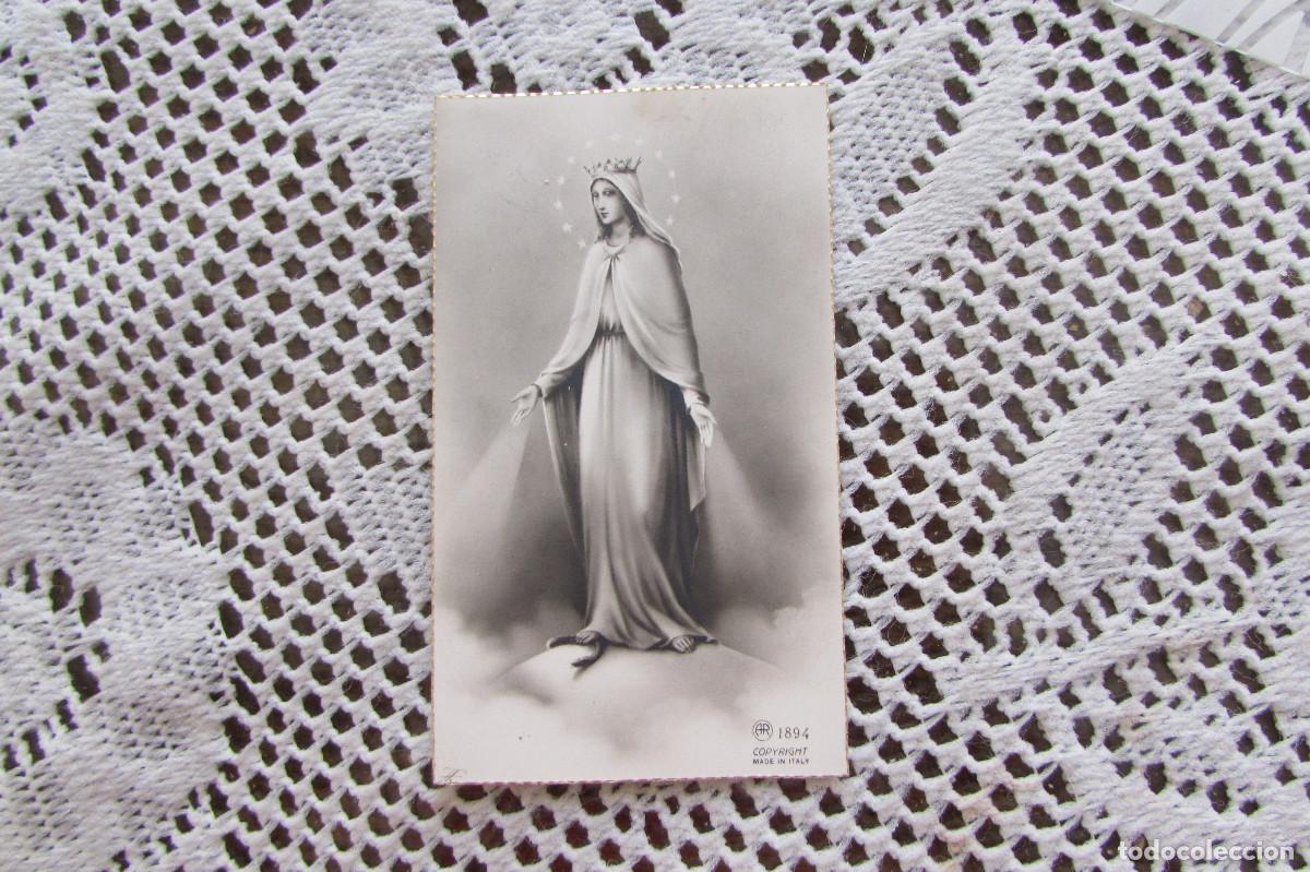 Cartoline: ESTAMPA VIRGEN AR n.&ordm; 1894 COPYRIGHT MADE IN ITALY ESCRITA
