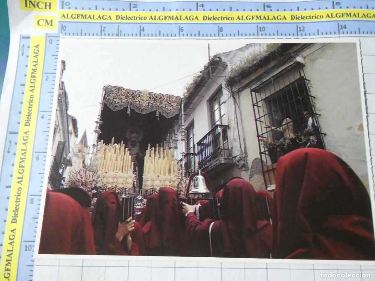 Postales: POSTAL RELIGIOSA SEMANA SANTA DE M&Aacute;LAGA. A&Ntilde;OS 90. 5 MAR&Iacute;A SANT&Iacute;SIMA DE LA SALUD. 1337