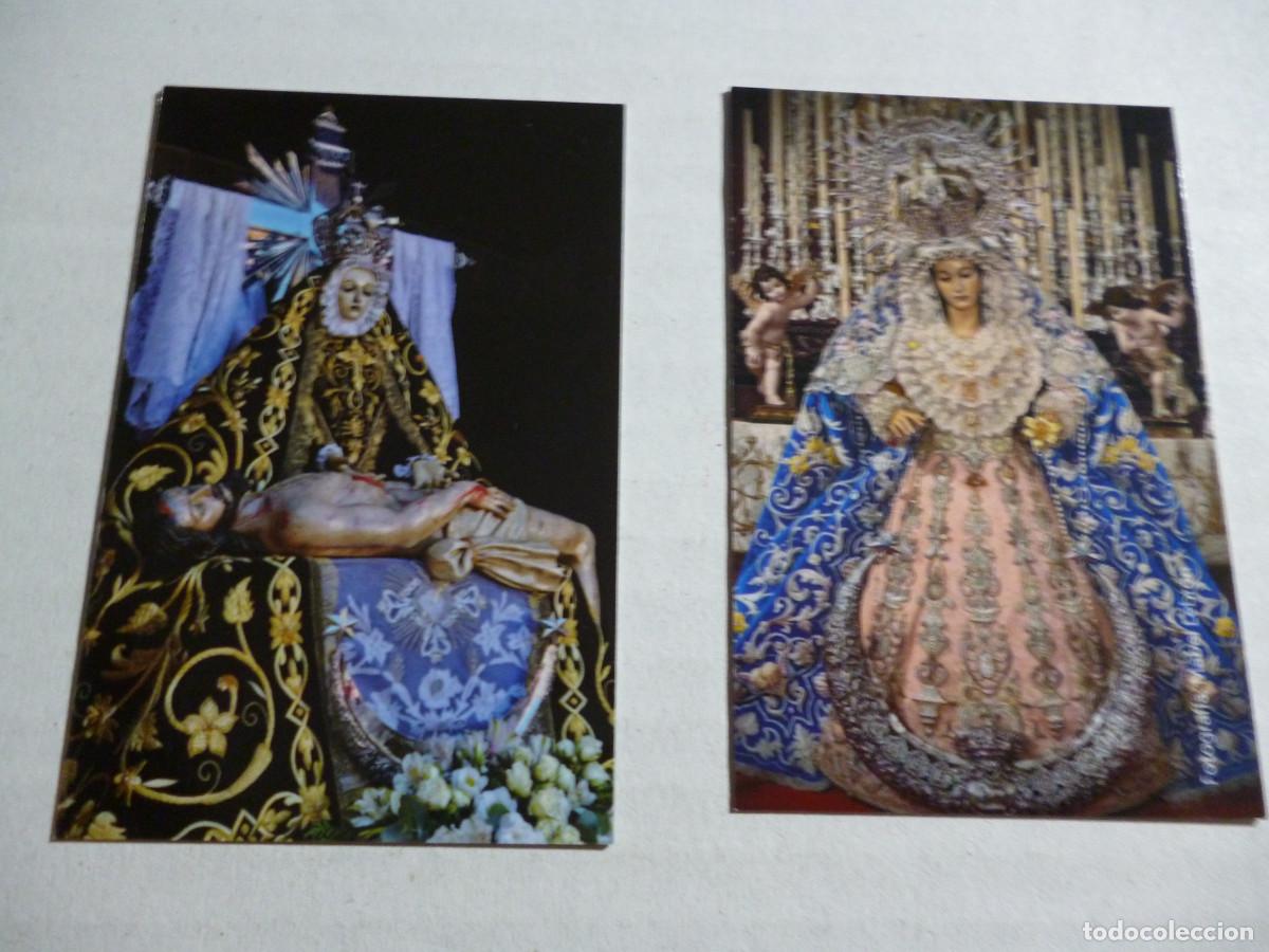 Postais: DOS ESTAMPAS SEMANA SANTA PADUL (GRANADA) VIRGEN ANGUSTIAS Y VIRGEN DOLOR