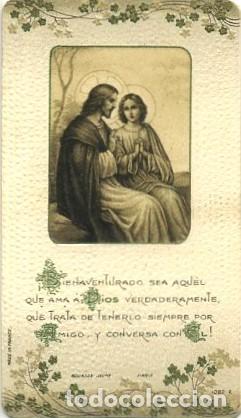 Postales: RECORDATORIA DE PRIMERA MISA DIA 10 DE JUNIO DE 1933. COMU-2691