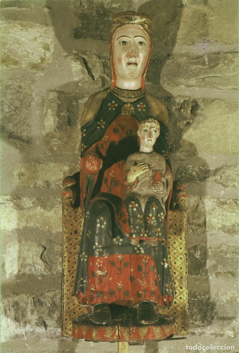 Postales: Museo Diocesano de Jaca. Virgen Rom&aacute;ntica. Siglo XII-XIII. ED. MUSEO DIOCESANO