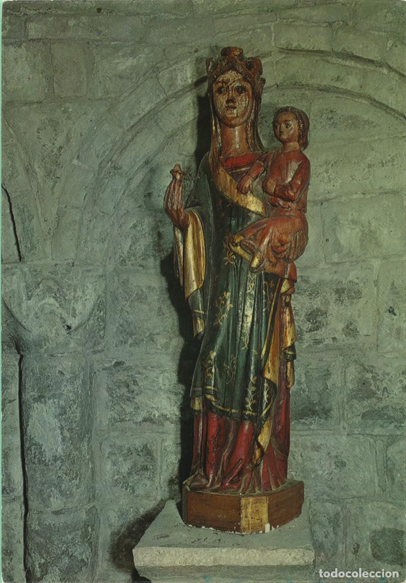 Cartes Postales: N&ordm; 11-Monasterio de Obarra. Pirineo Aragon&eacute;s. Virgen de Obarra Siglo XI. Sin circular. EDICIONES SIC
