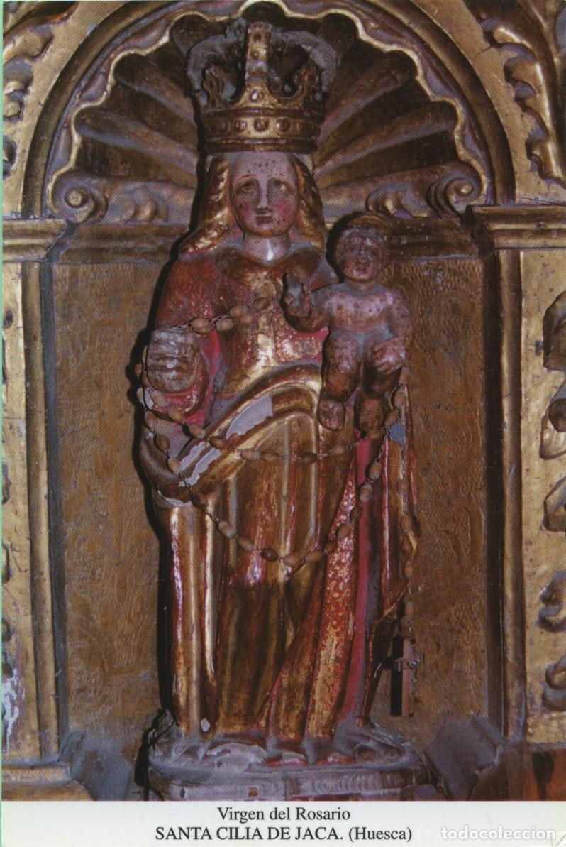 Postkarten: Tarjet&oacute;n. Virgen del Rosario. Santa Cilia de Jaca. (Huesca)