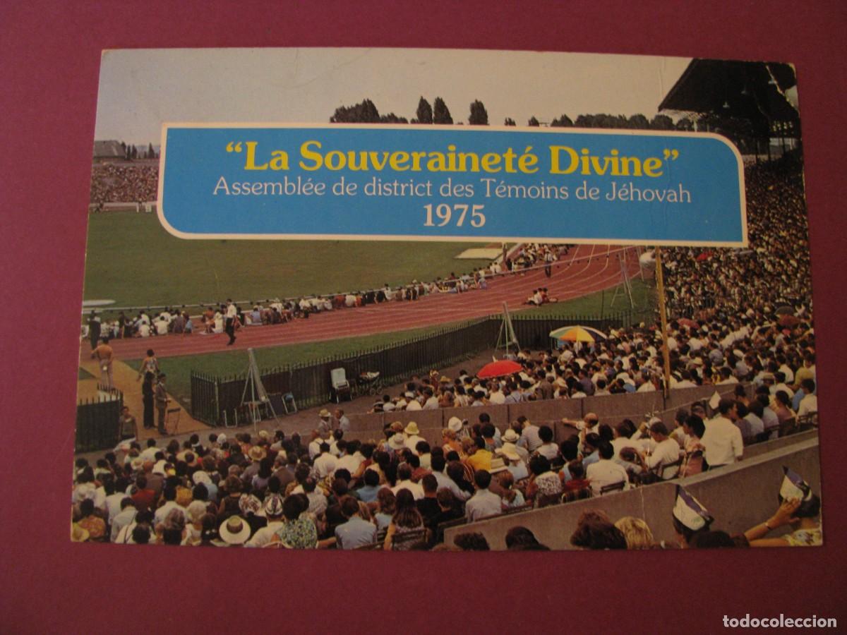 Postales: POSTAL DE LA ASAMBLEA DE TESTIGOS DE JEHOVA EN FRANCIA 1975.