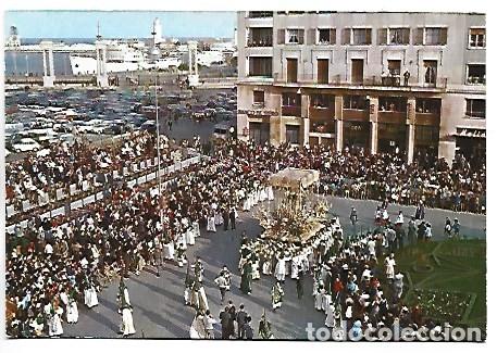 Postales: SEMANA SANTA, PANORAMA DE PROCESION.- MALAGA