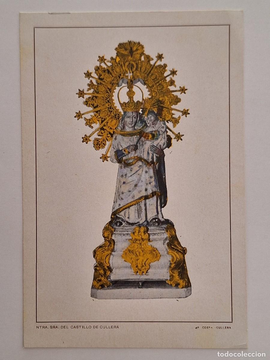 Postkarten: TARJETA NUESTRA SE&Ntilde;ORA DEL CASTILLO CULLERA VALENCIA RV 2861
