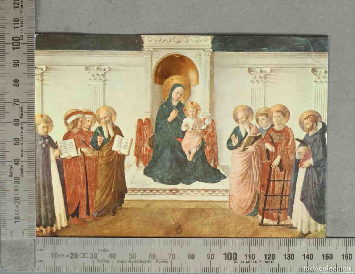 Postales: POSTAL. Retablo de Annalena - Fra Angelico - Tabla