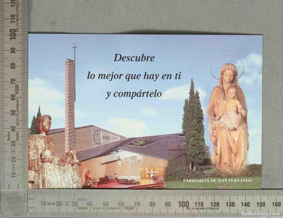 Postales: POSTAL. Parroquia de San Fernando - Descubre lo mejor que hay en ti y comp&aacute;rtelo