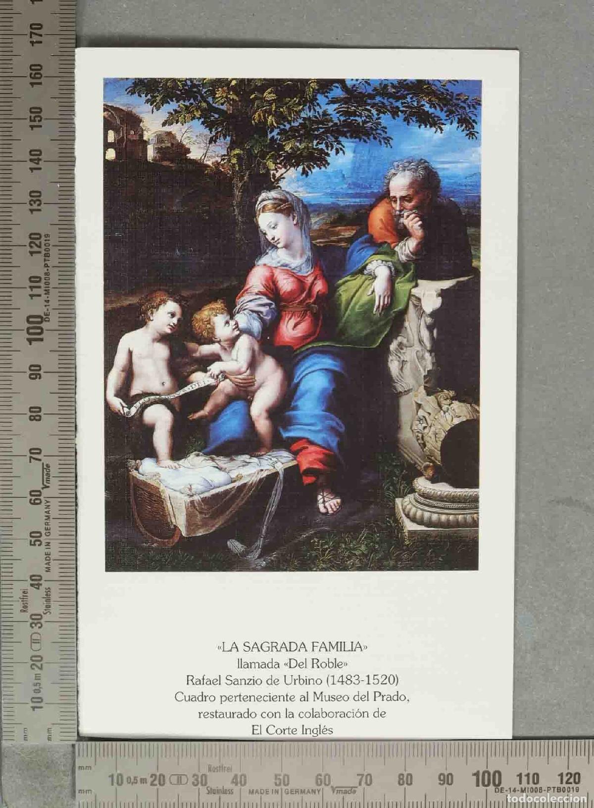 Postcards: POSTAL. La Sagrada Familia del roble - Rafael Sanzio de Urbino