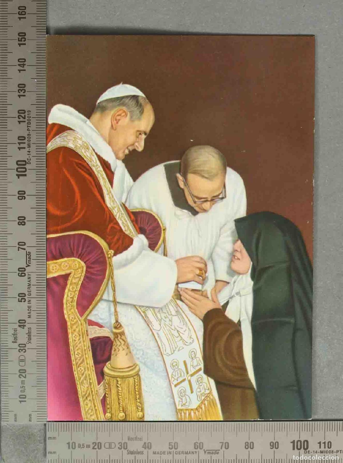 Cartes Postales: POSTAL. La Hermana Lucia y el Papa Pablo VI en Fatima - Portugal