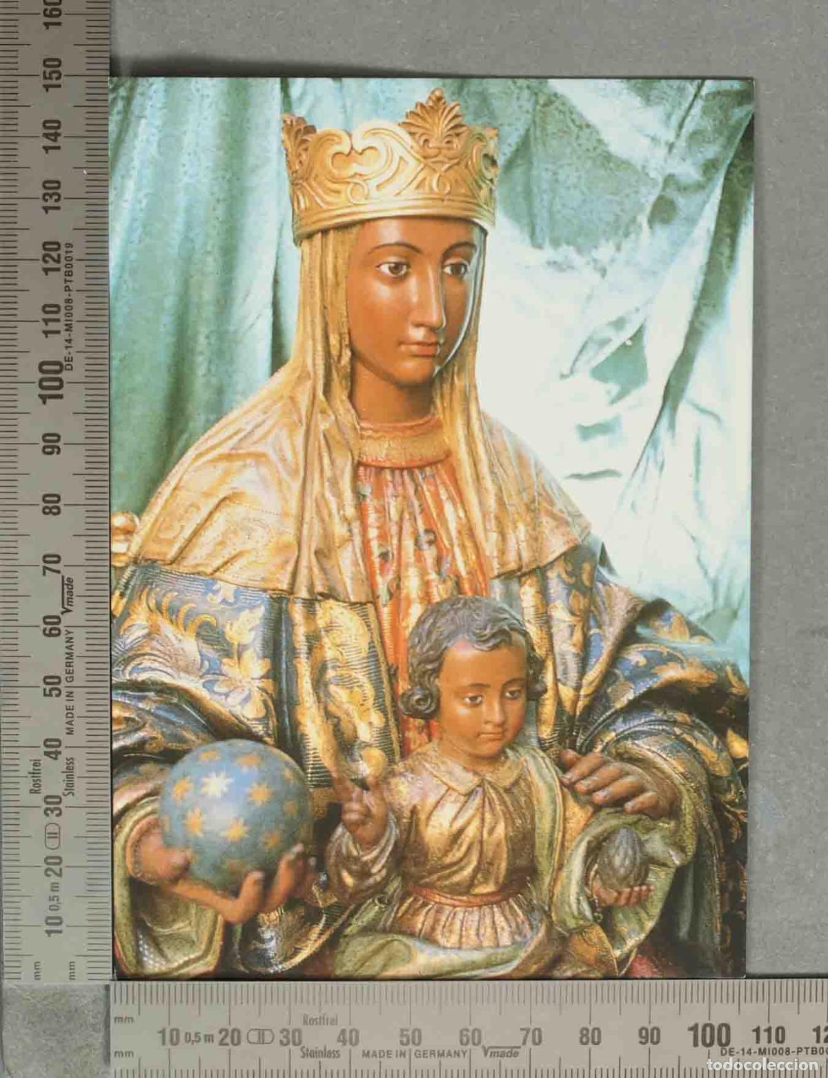 Postales: POSTAL. Virgen de Montserrat - La Moreneta - Oraci&oacute;n