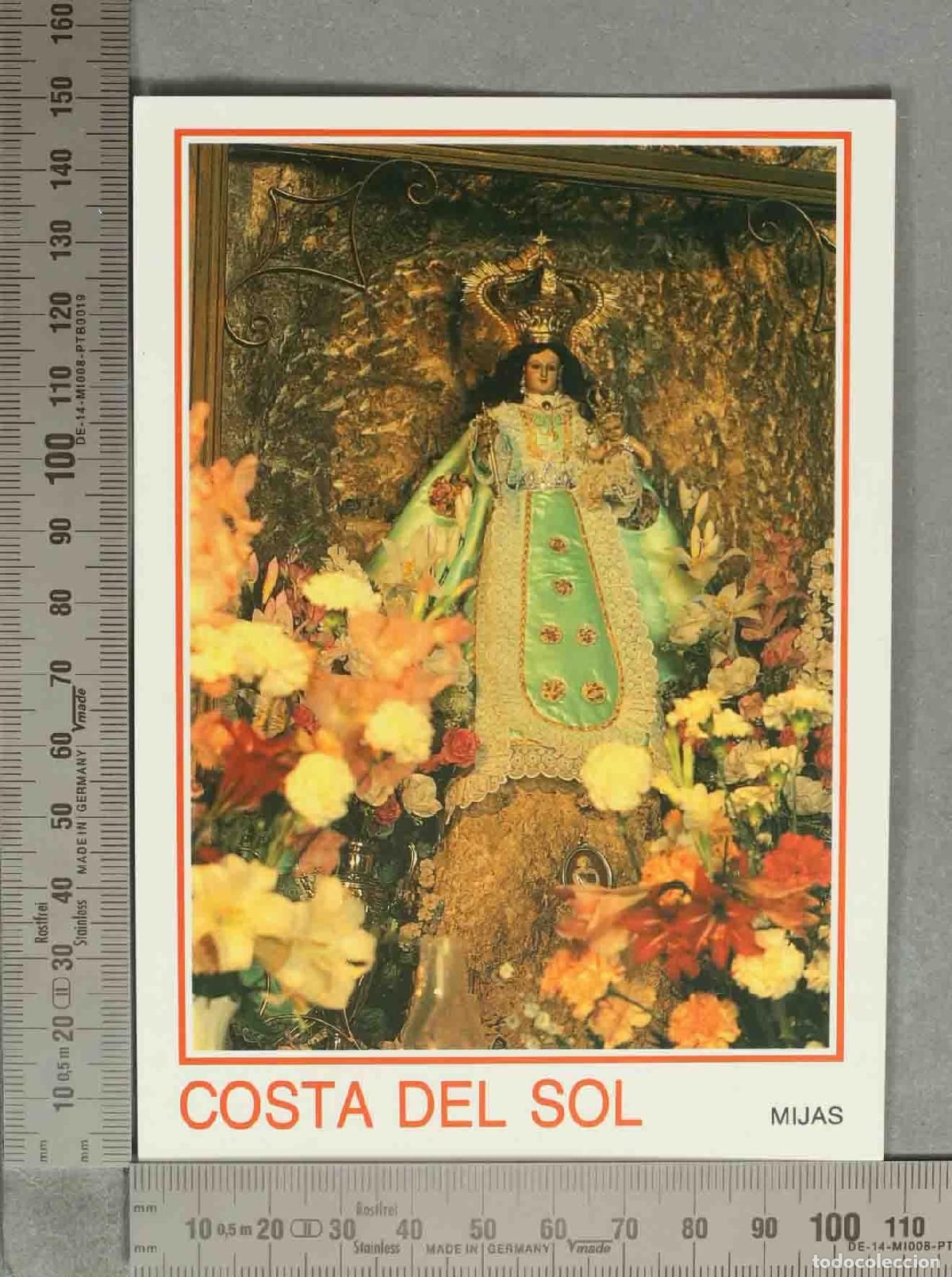 Postales: POSTAL. Costa del Sol - Mijas - Virgen de la Pe&ntilde;a