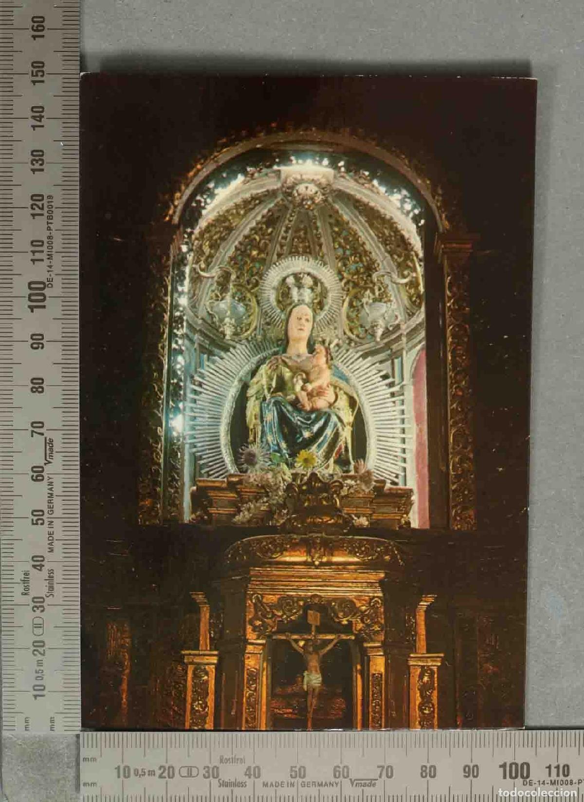 Postales: POSTAL. Orense - Iglesia de Santa Mar&iacute;a la Madre - Retablo Mayor