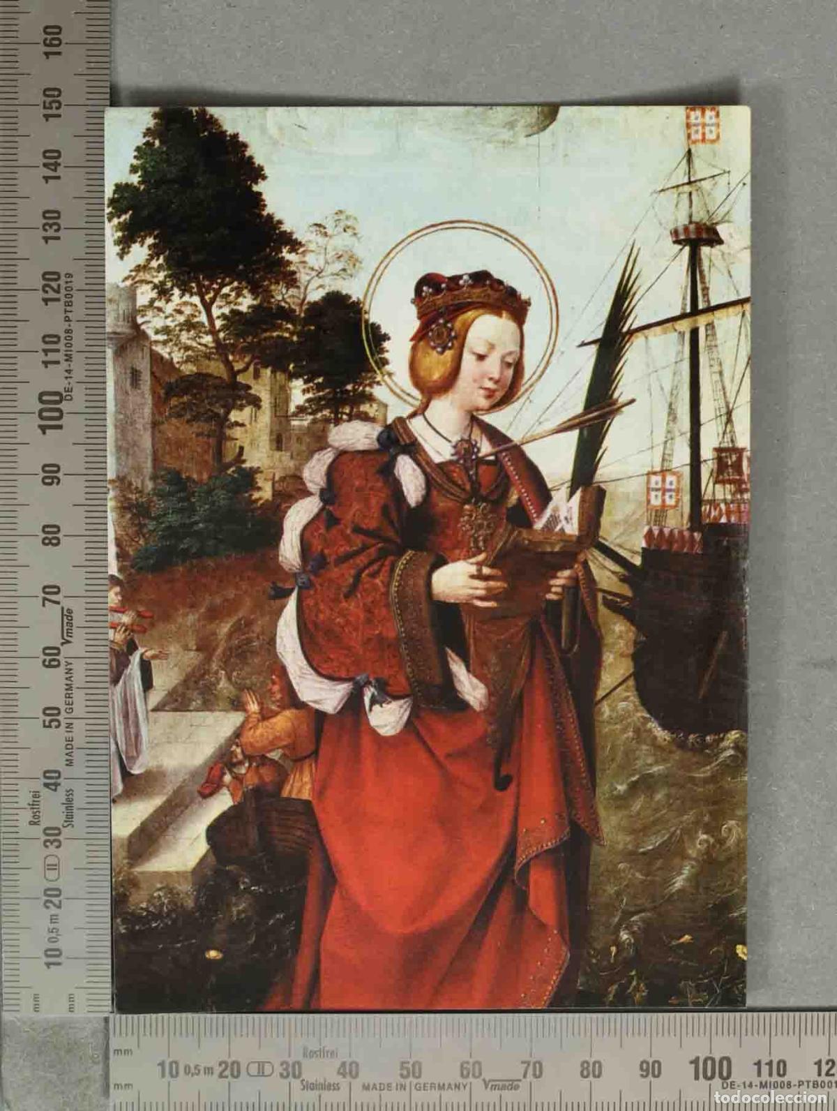 Postales: POSTAL. The Cortege of the Relics of St. Auta - Master of the St. Auta Altarpiece