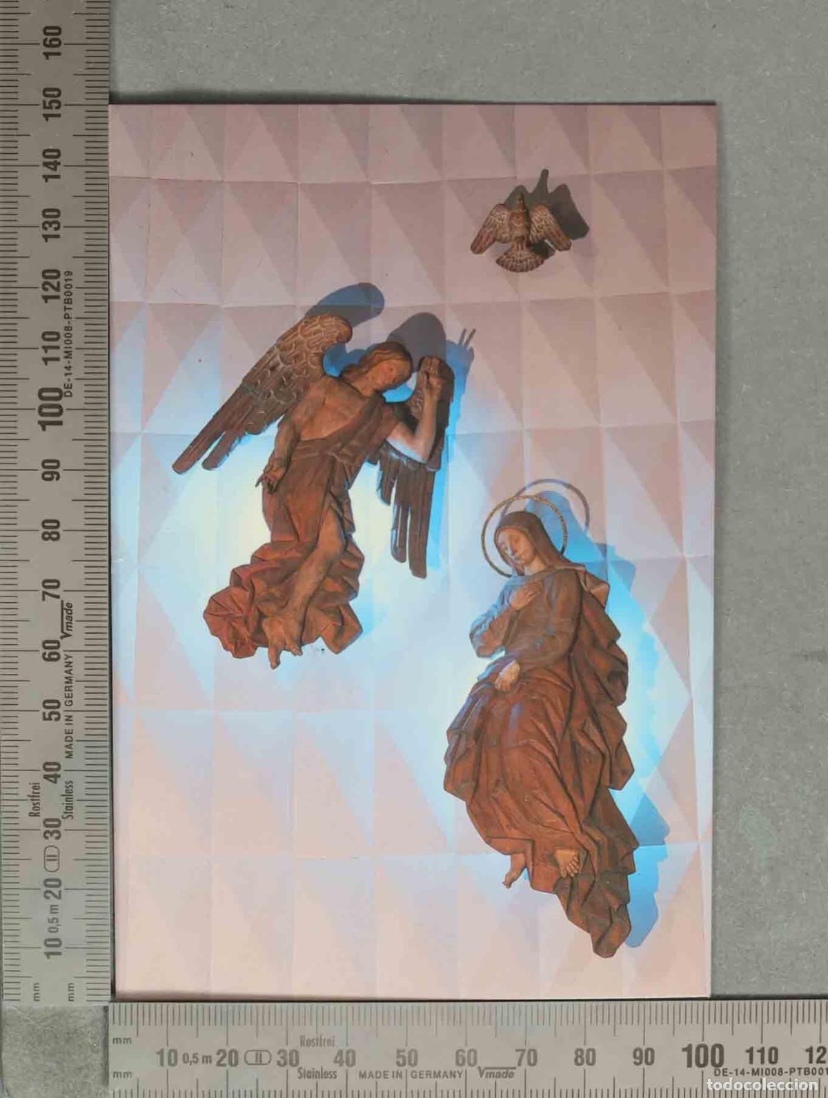 Postales: POSTAL. MONJAS CARMELITAS Puerta del Carmen Zaragoza Misterio de la Encarnaci&oacute;n
