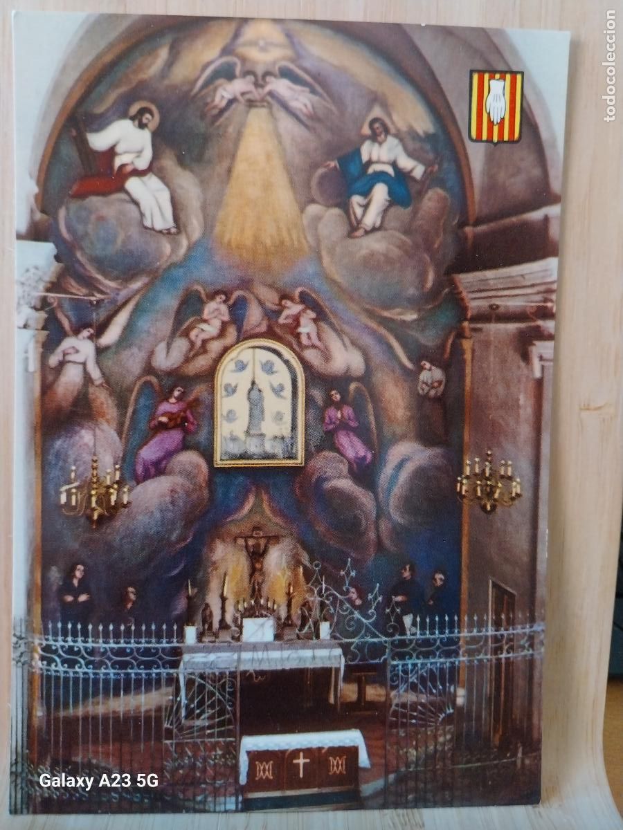 Postales: GANDESA ALTAR MAYOR ED SANTUARIO NTRA SRA FONTCALDA SC ORIGINAL