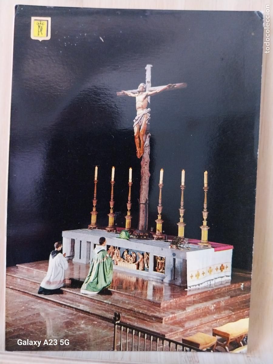 Postales: VALLE CAIDOS SANTA CRUZ ALTAR MAYOR ED FISA 27 SC ORIGINAL