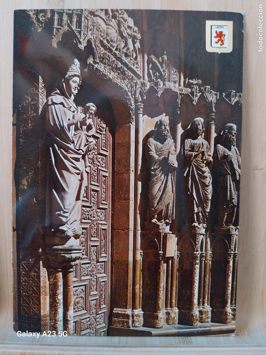 Postales: LEON PUERTA CATEDRAL ED FISA 55 SC ORIGINAL