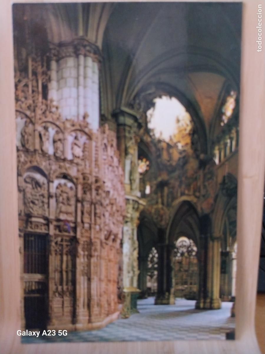 Postales: TOLEDO CATEDRAL TRANSPARENTE ED JULIO DE LA CRUZ 1997 SC ORIGINAL