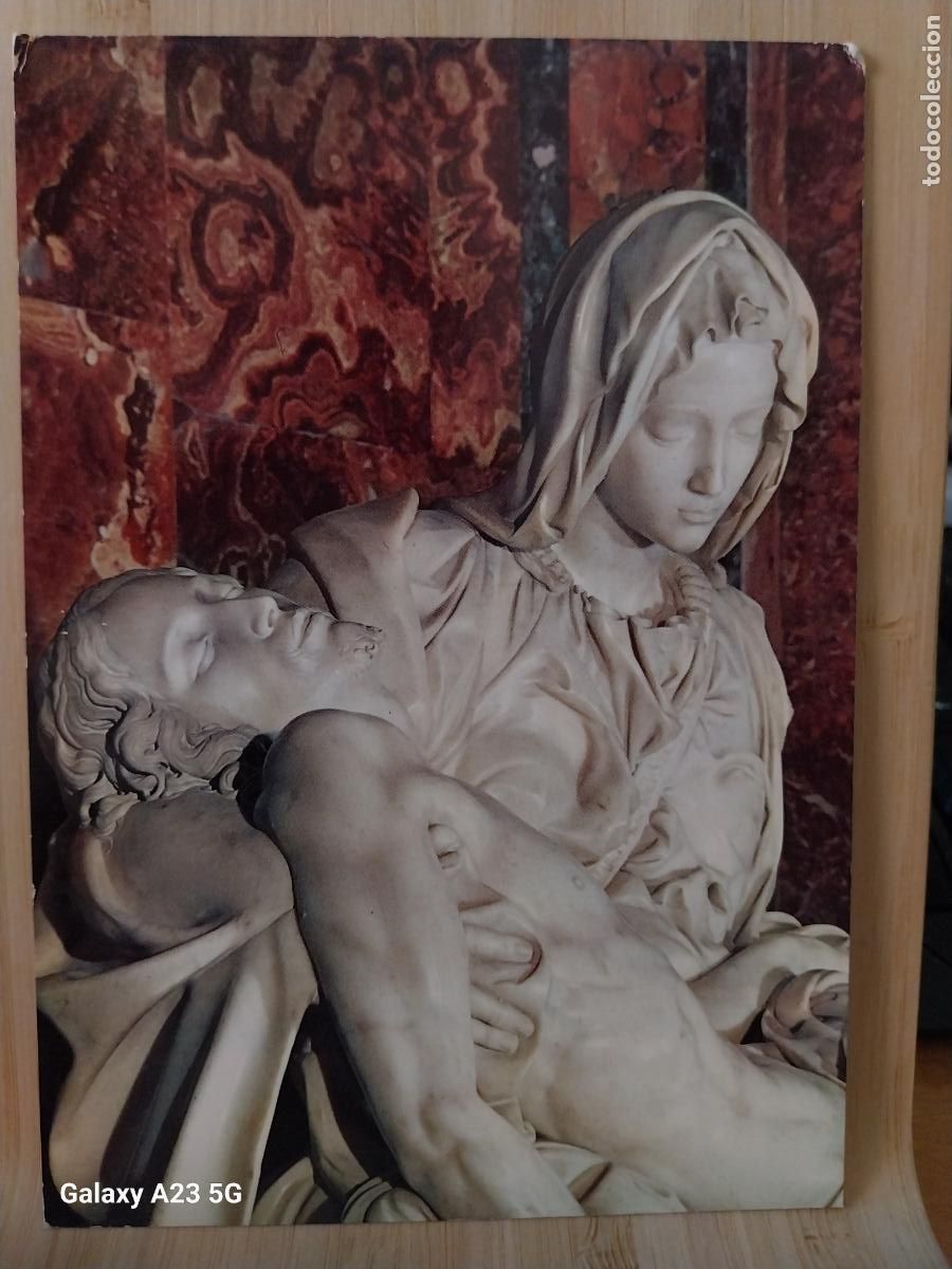 Postales: SAN PEDRO MICHELANGELO VATICANO ED MA.PI.R. A&Ntilde;O 1971 SC ORIGINAL