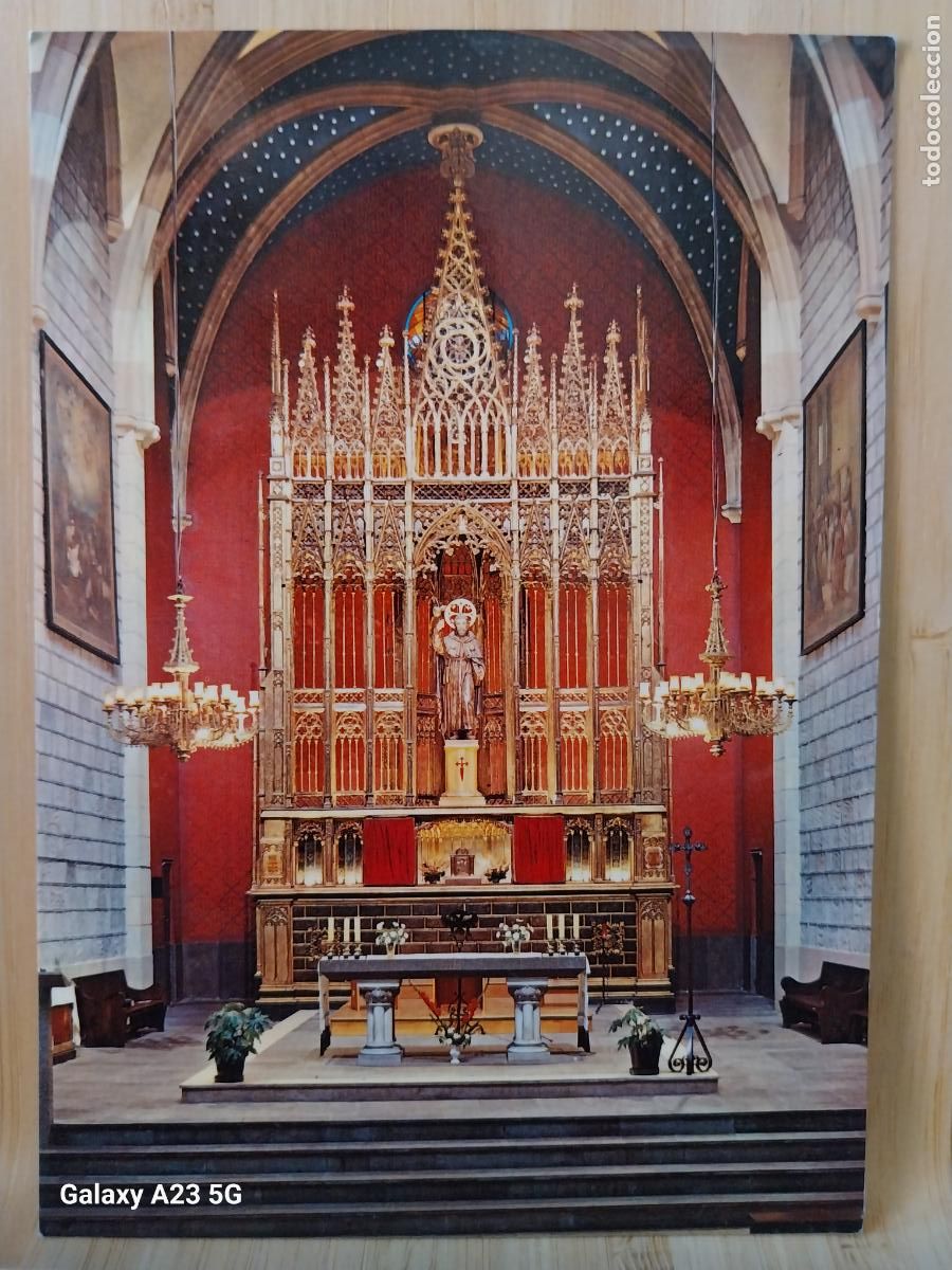 Postales: SAN JAIME RETABLO CATEDRAL BARCELONA ED PARROQUIA S JAIME SC ORIGINAL