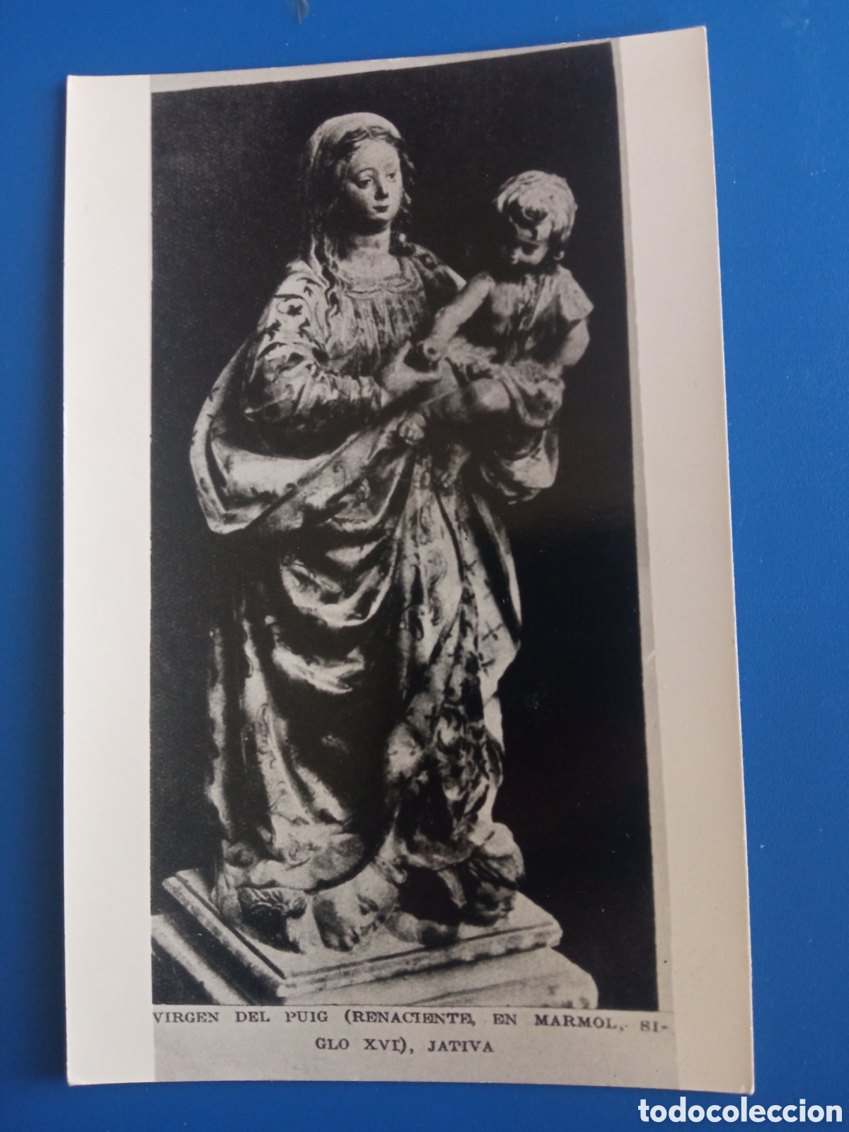 Postais: Antigua foto tarjeta, Virgen del Puig, Jativa (Valencia)