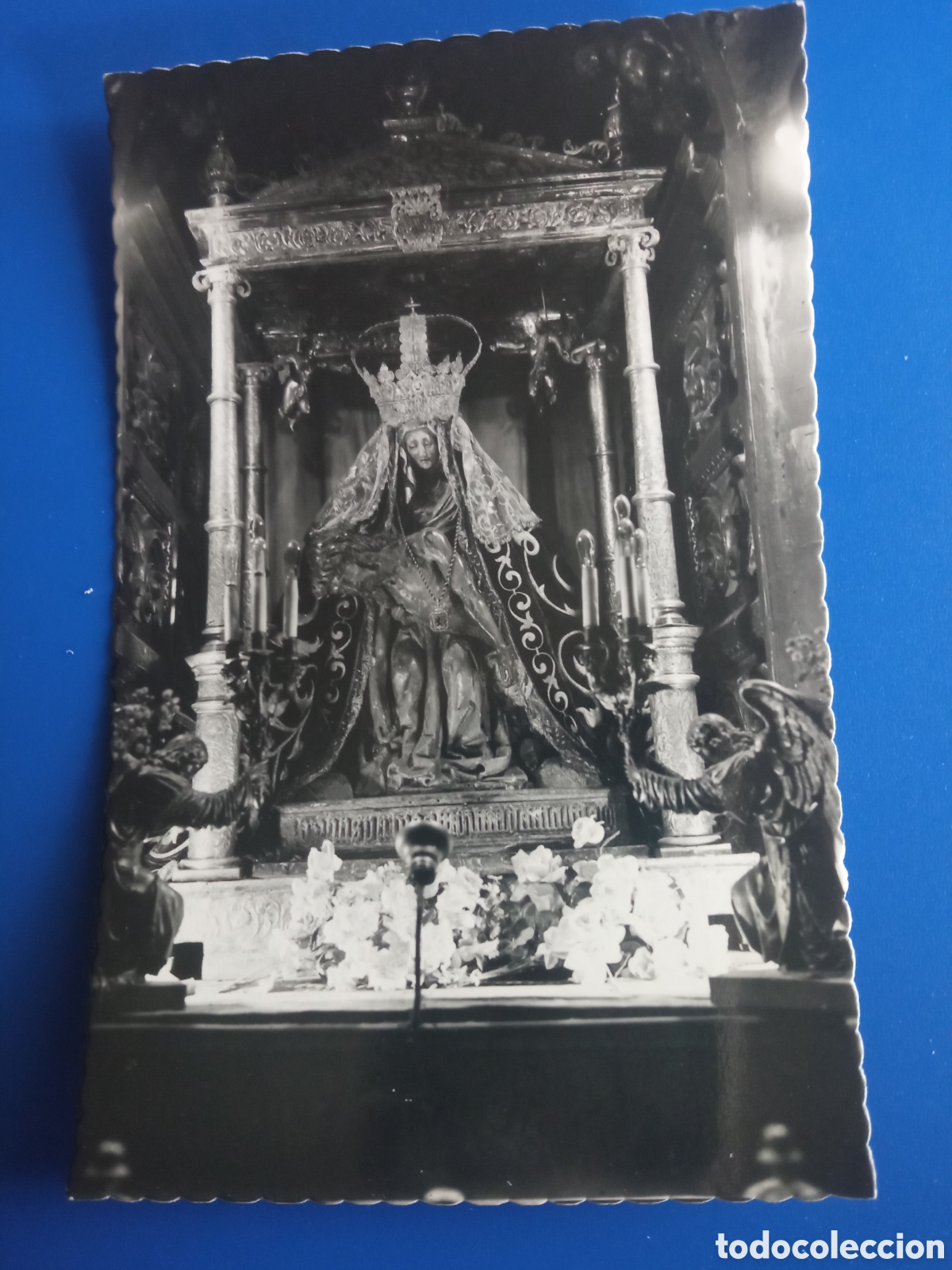 Postales: Antigua postal fotogr&aacute;fica, Le&oacute;n, Nuestra Se&ntilde;ora del Camino
