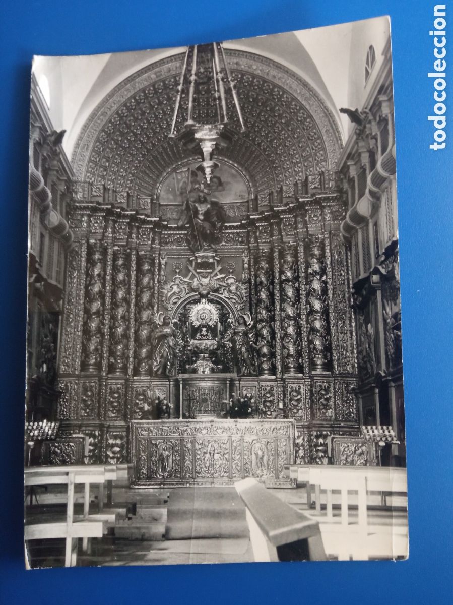 Postales: Antigua postal fotogr&aacute;fica, Capilla de N. SRA de Sancho - Abarca, Villa de Tauste(Zaragoza)