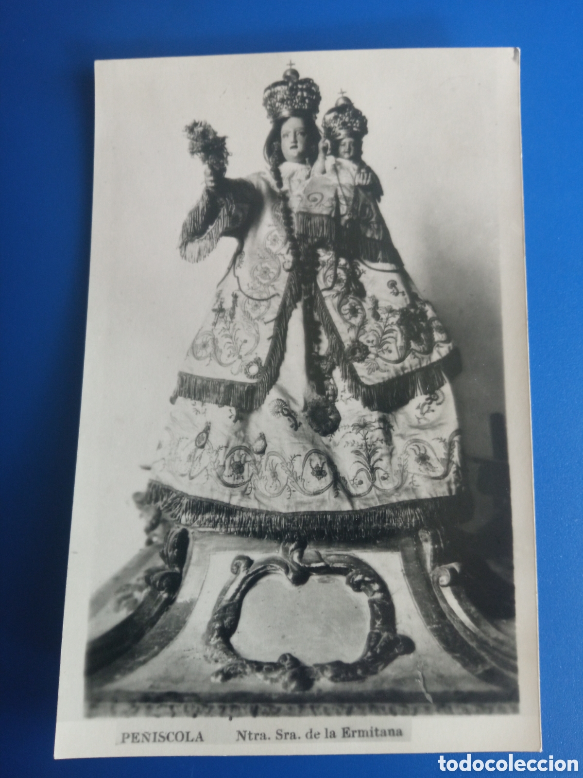 Postales: Antigua foto tarjeta, Nuestra Se&ntilde;ora de la Ermitana, Pe&ntilde;iscola (Castell&oacute;n)
