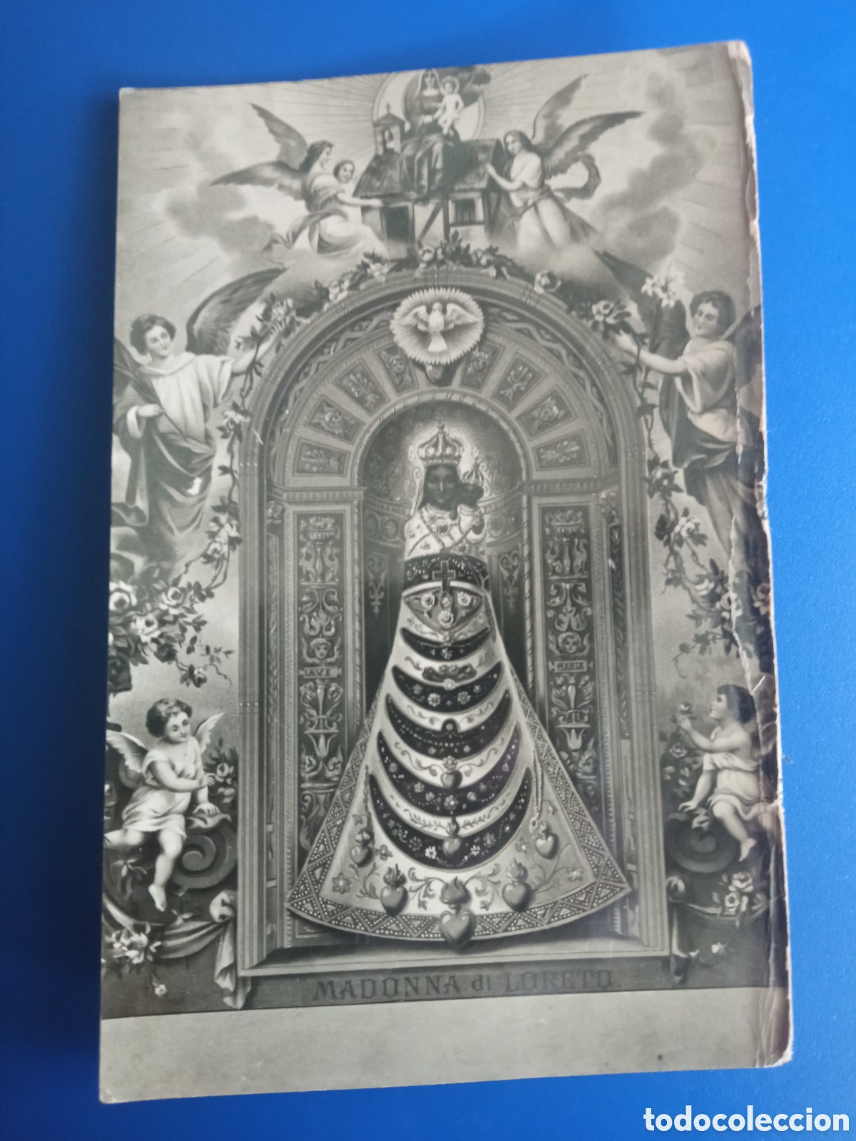 Postales: Antigua foto tarjeta, Virgen de Loreto, mide 13,5x8,7cm
