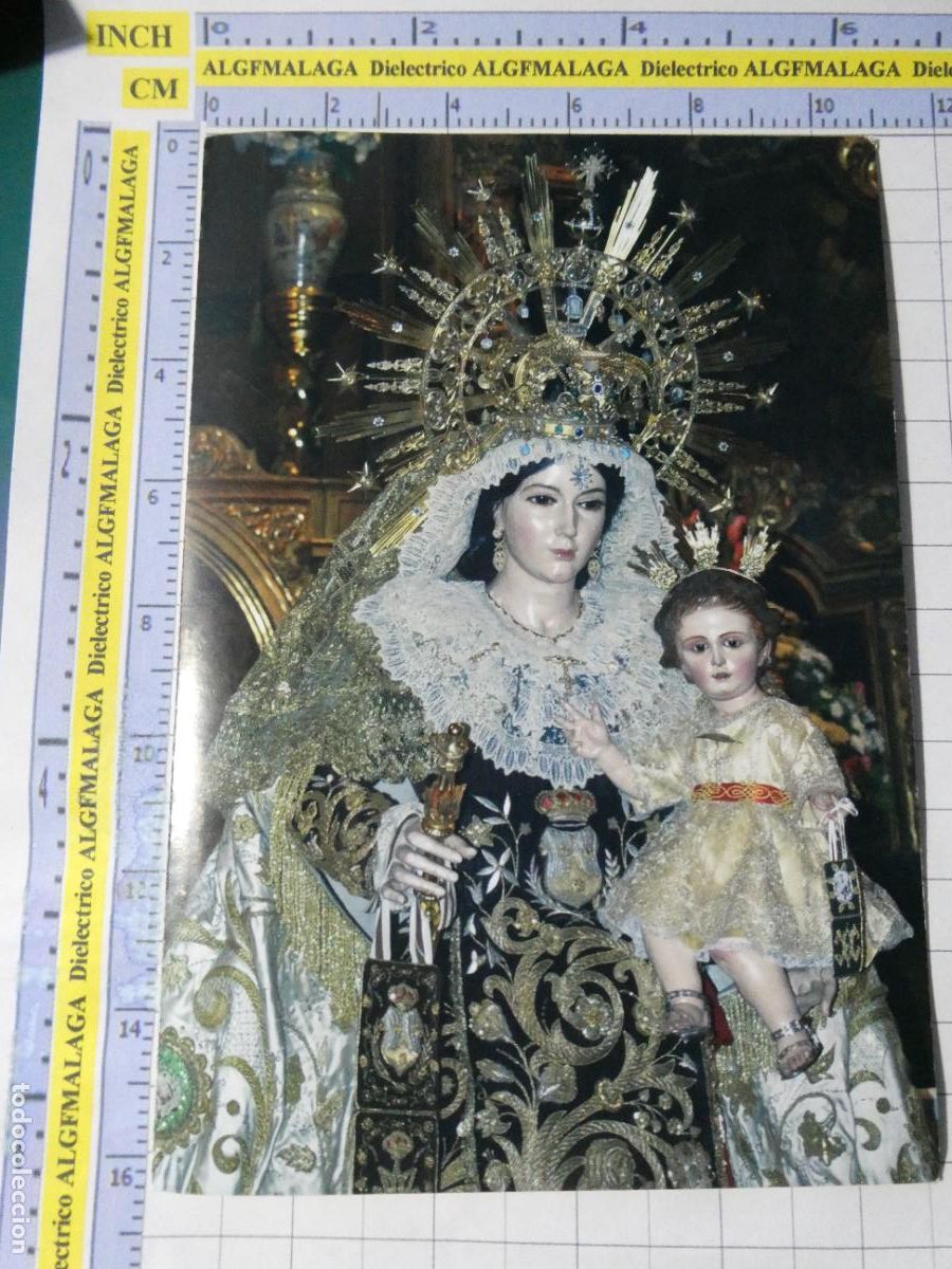 Postales: TARJETA RELIGIOSA SEMANA SANTA. SEVILLA A&Ntilde;O 2012 SANT&Iacute;SIMA VIRGEN DEL CARMEN. 2700