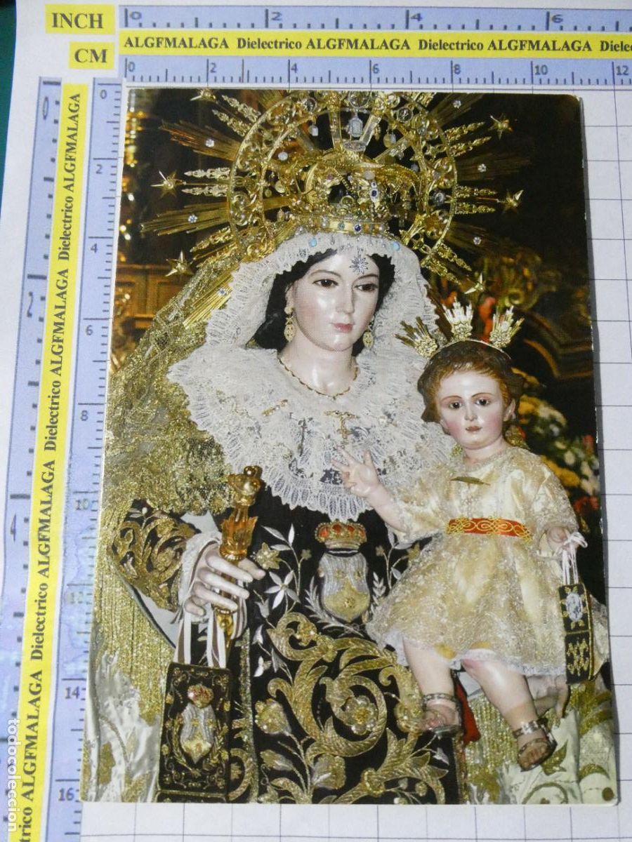 Postales: TARJETA RELIGIOSA SEMANA SANTA. SEVILLA A&Ntilde;O 2015 SANT&Iacute;SIMA VIRGEN DEL CARMEN. 2701