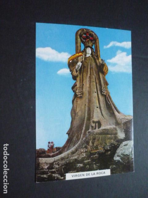 Postais: BAYONA PONTEVEDRA VIRGEN DE LA ROCA POSTAL