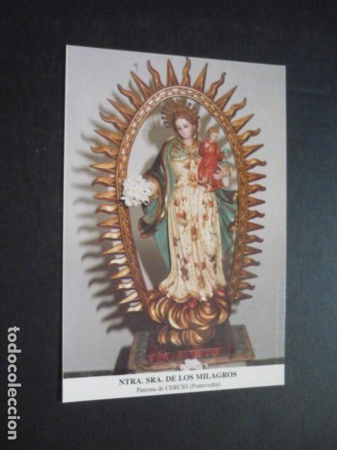 Cartoline: CERCIO PONTEVEDRA NUESTRA SE&Ntilde;ORA DE LOS MILAGROS POSTAL