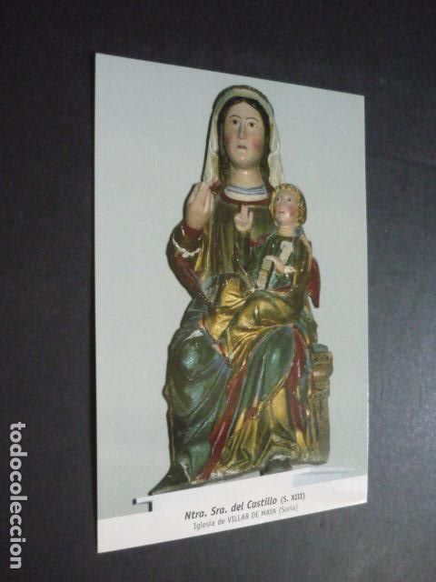 Postcards: VILLAR DE MAYA SORIA NUESTRA SE&Ntilde;ORA DEL CASTILLO POSTAL