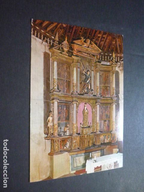 Cartoline: LINARES DE RIOFRIO SALAMANCA RETABLO IGLESIA PARROQUIAL POSTAL