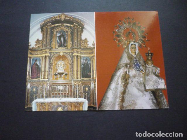 Postales: YUNQUERA DE HENARES GUADALAJARA NUESTRA SE&Ntilde;ORA DE LA GRANJA POSTAL DOBLE