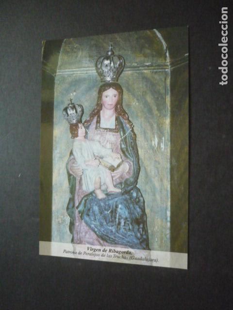 Postales: PERALEJOS DE LAS TRUCHAS GUADALAJARA VIRGEN DE RIBAGORDA POSTAL