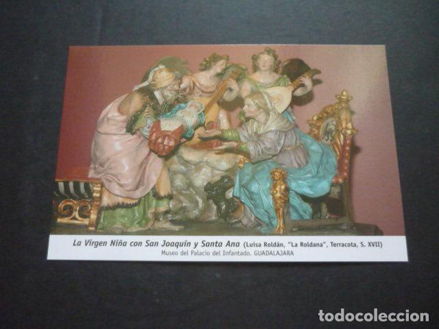 Cartoline: GUADALAJARA VIRGEN NI&Ntilde;A CON SAN JOAQUIN Y SANTA ANA POSTAL