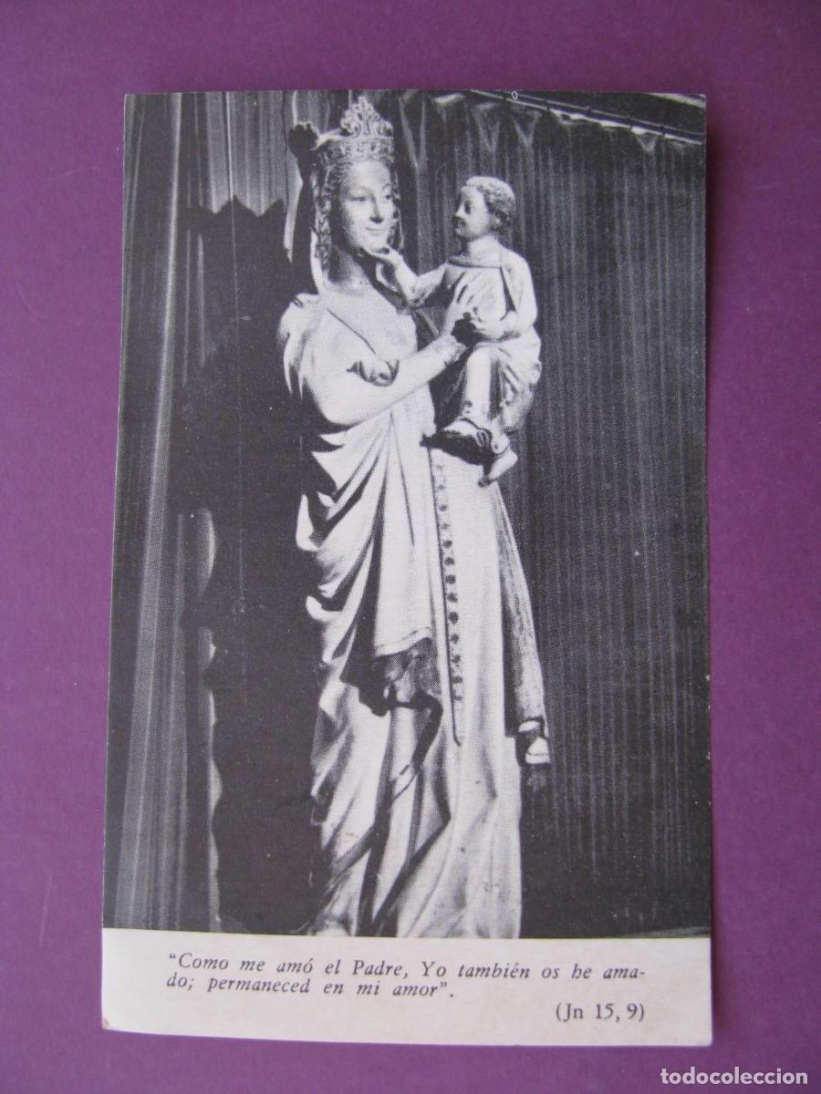 Postales: ESTAMPA RELIGIOSA. VIRGEN BLANCA. TOLEDO. 1981. 11X7 CM