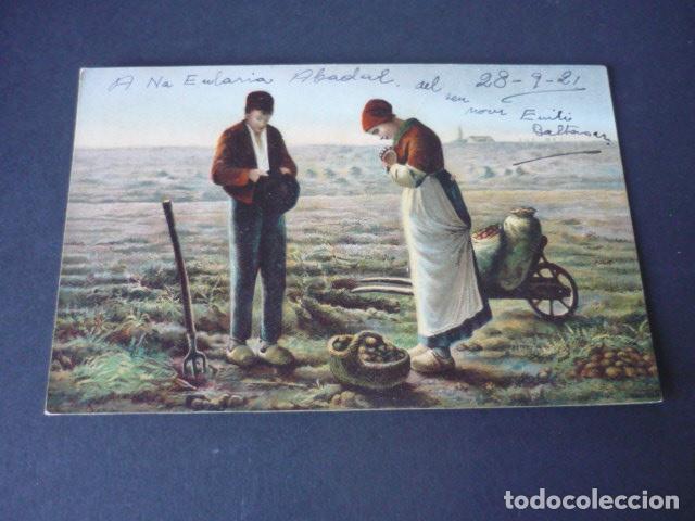 Postales: LA ORACION DE MILLET ANTIGUA POSTAL
