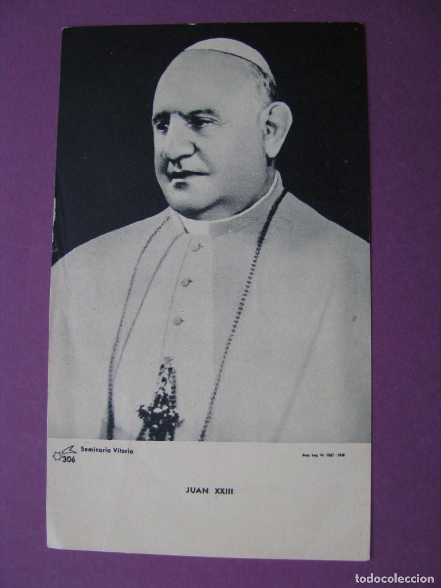 Postales: ESTAMPA RELIGIOSA. JUAN XXIII. 11X6,5 CM