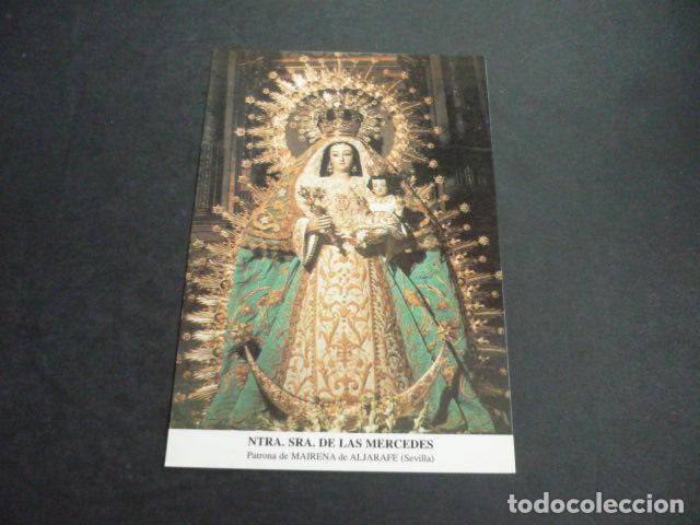 Postkarten: MAIRENA DE ALJARAFE SEVILLA NUESTRA SE&Ntilde;ORA DE LAS MERCEDES POSTAL