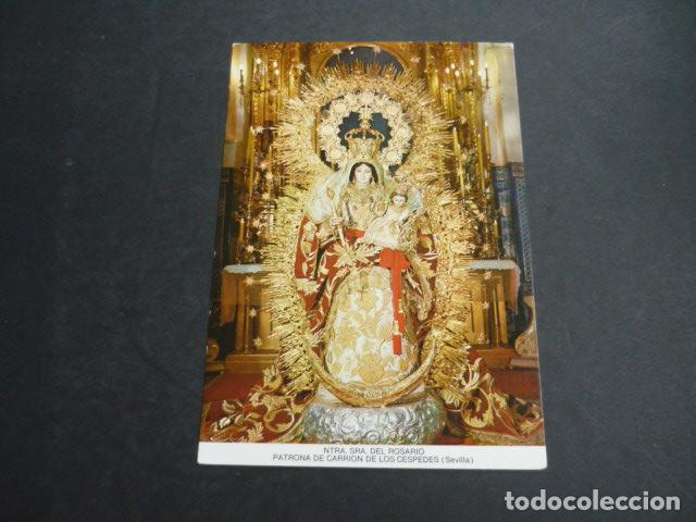 Postais: CARRION DE LOS CESPEDES SEVILLA NUESTRA SE&Ntilde;ORA DEL ROSARIO POSTAL