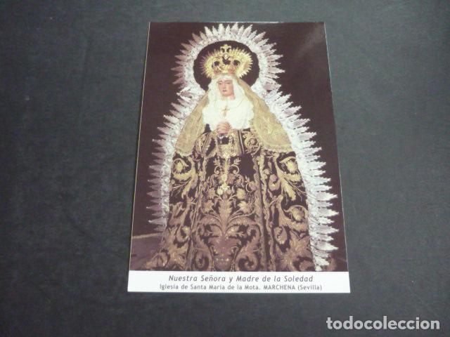 Postales: MARCHENA SEVILLA NUESTRA SE&Ntilde;ORA Y MADRE DE LA SOLEDAD POSTAL