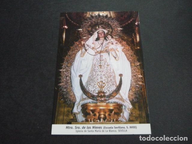Postkarten: SEVILLA NUESTRA SE&Ntilde;ORA DE LAS NIEVES POSTAL