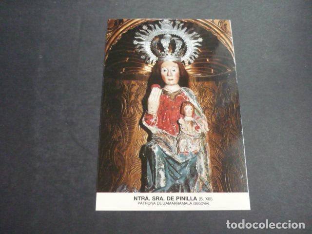 Postales: ZAMARRAMALA SEGOVIA NUESTRA SE&Ntilde;ORA DE PINILLA POSTAL