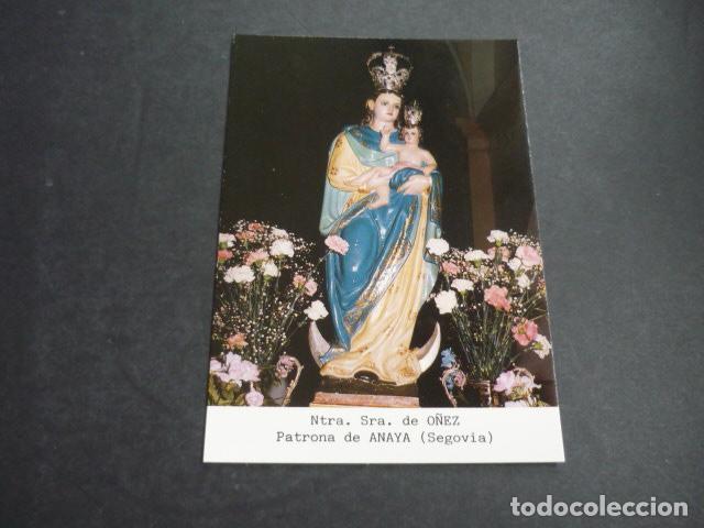 Postales: ANAYA SEGOVIA NUESTRA SE&Ntilde;ORA DE O&Ntilde;EZ POSTAL
